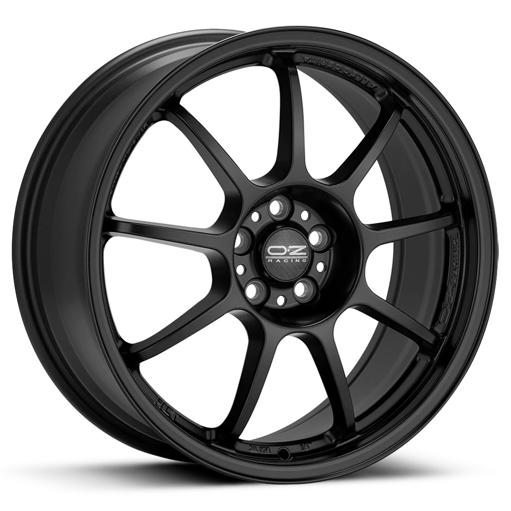 OZ Racing Alleggerita HLT Matt Black Alloy Wheels