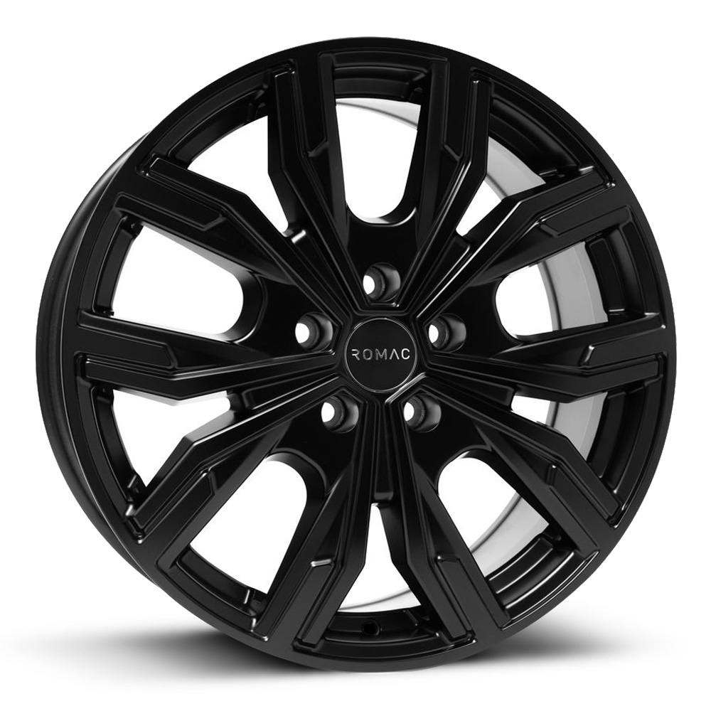 Romac Torque Satin Black Alloy Wheels